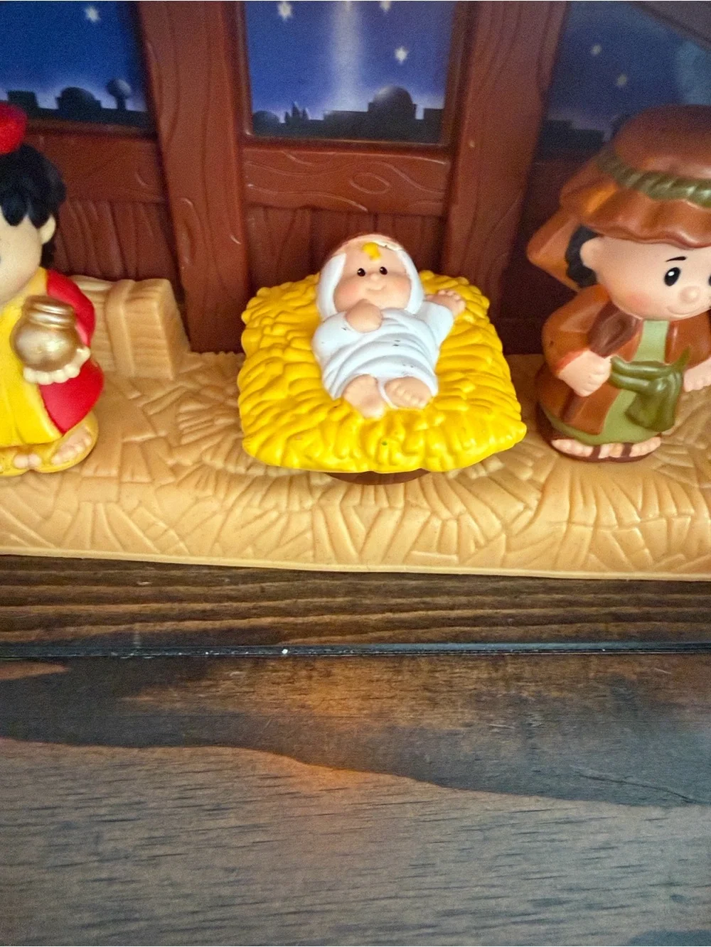 Fisher Price Little People Nativity Set Christmas Manger Scene Figures